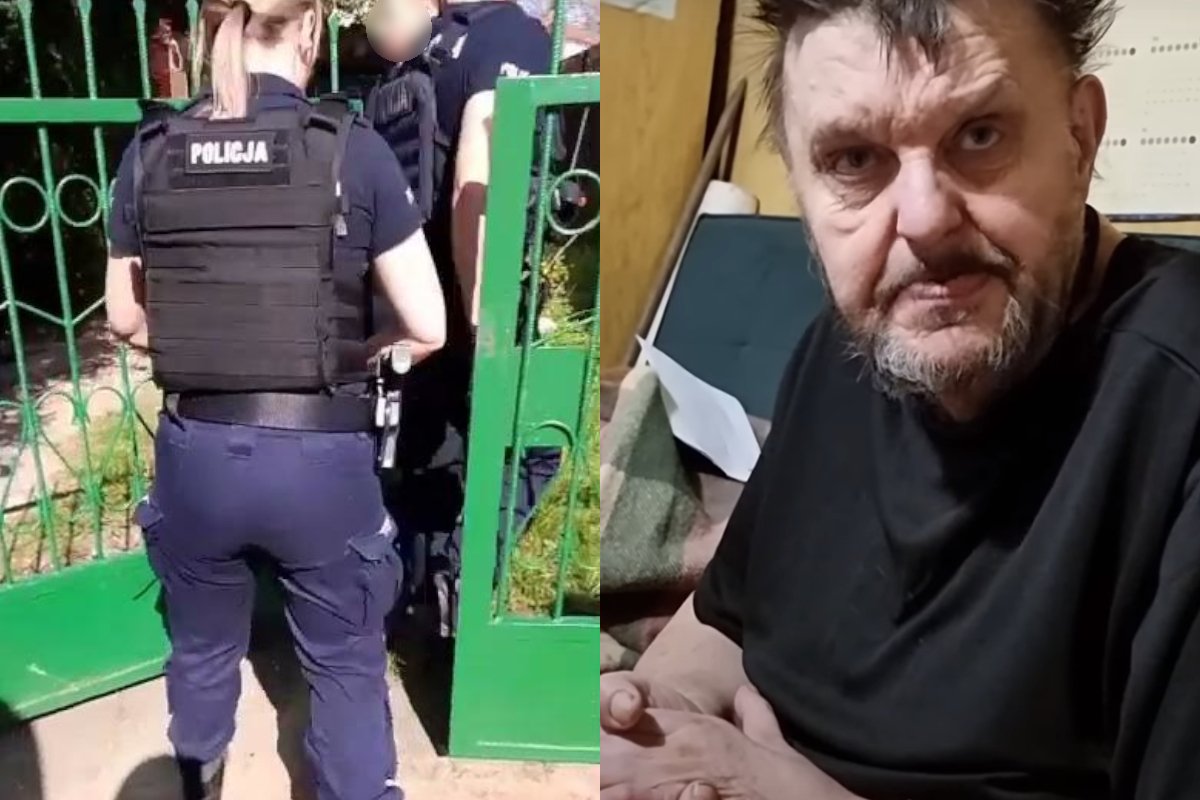 krzysztof kononowicz szkolna 17 interwencja policji konon uwięziony w domu film o co chodzi mleczny człowiek youtube