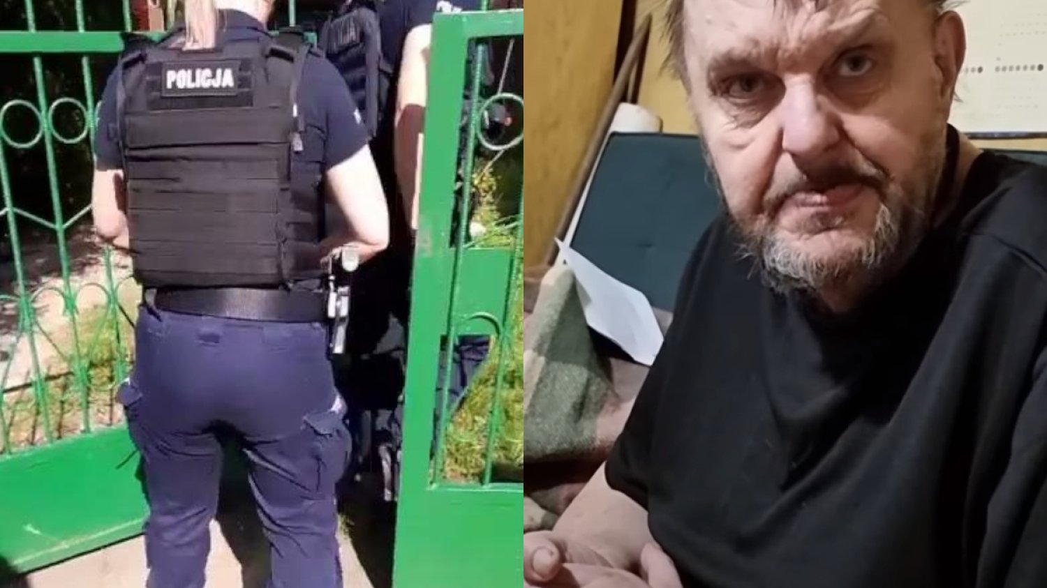 krzysztof kononowicz szkolna 17 interwencja policji konon uwięziony w domu film o co chodzi mleczny człowiek youtube