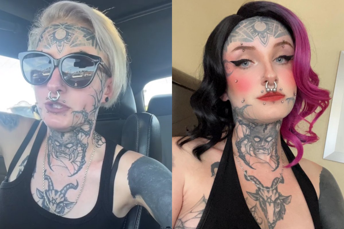 tatuaże praca kasjerka tk maxxx filmik tiktok ash putnam