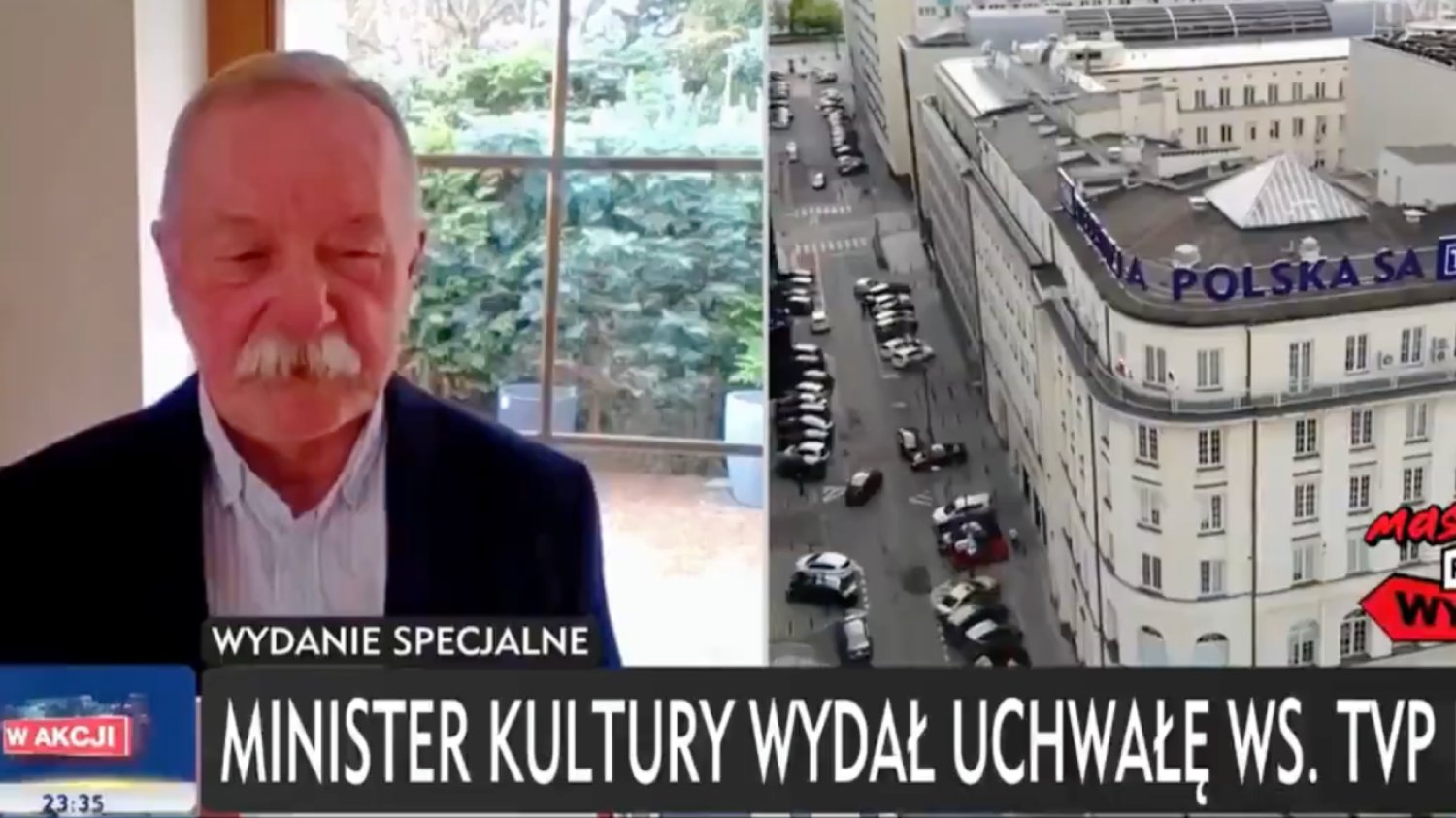 TVP Info nagle przestało nadawać. Nagranie stało się viralem w sieci