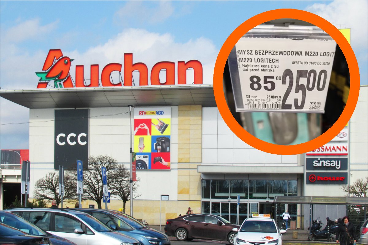 Myszka Logitech M220 Silent auchan promocja opinie Myszka Logitech M220 Silent auchan promocja opinie