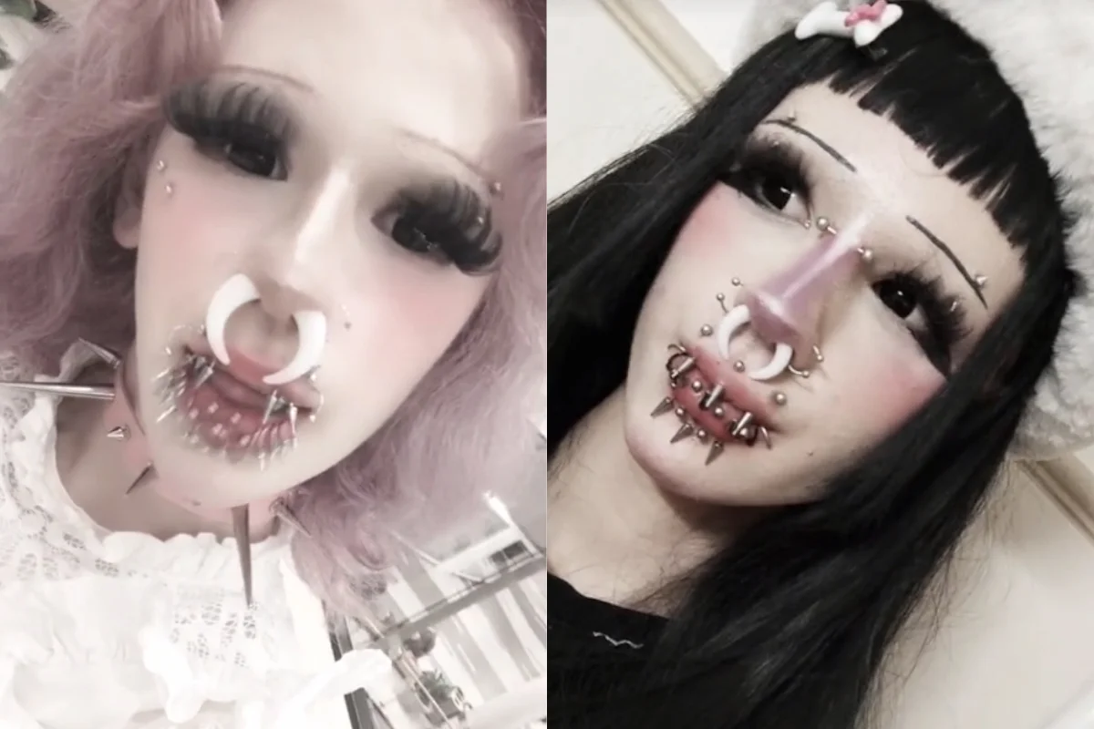 nightmare doll tiktok lalka z koszmaru koszmarna lalka kolczyki internauci hejt