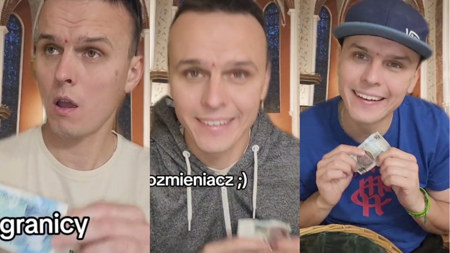 Ksiądz z TikToka zakpił z wiernych. Pokazał, jak zachowują się podczas mszy