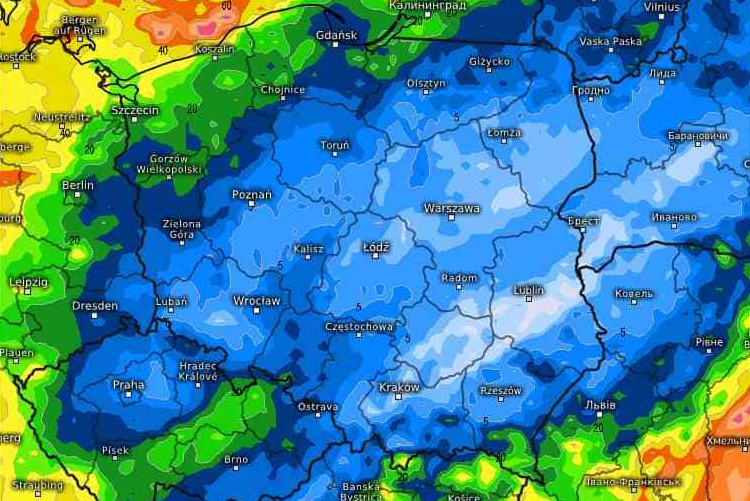 Załamanie pogody w Polsce. Temperatura radykalnie się obniży.