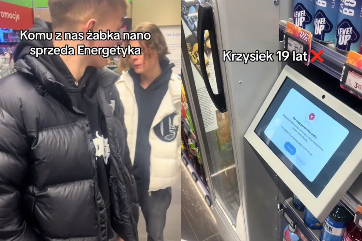 żabka nano skaner twarzy energetyki film wideo tiktok sposób oszukanie systemu żabka nano skaner twarzy energetyki film wideo tiktok sposób oszukanie systemu