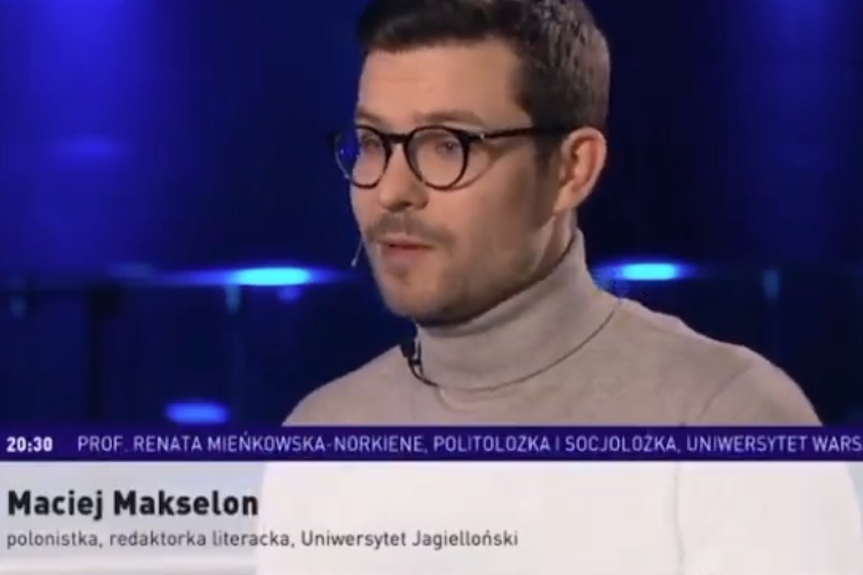 Macieja Makselson tvp info polonistka redaktorka trolling protest feminatywy dlaczego wideo film Macieja Makselson tvp info polonistka redaktorka trolling protest feminatywy dlaczego wideo film