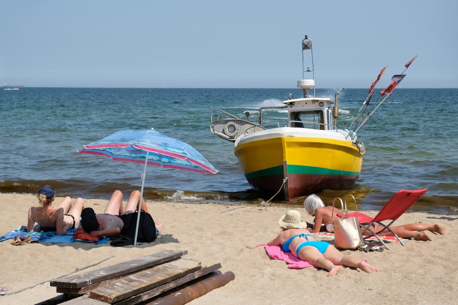 Rekordowy początek sezonu na Pomorzu Zachodnim nad Morzem Bałtyckim.