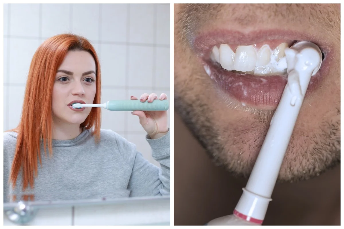 mycie zębów przed po śniadaniu kiedy dlaczego żółte zęby