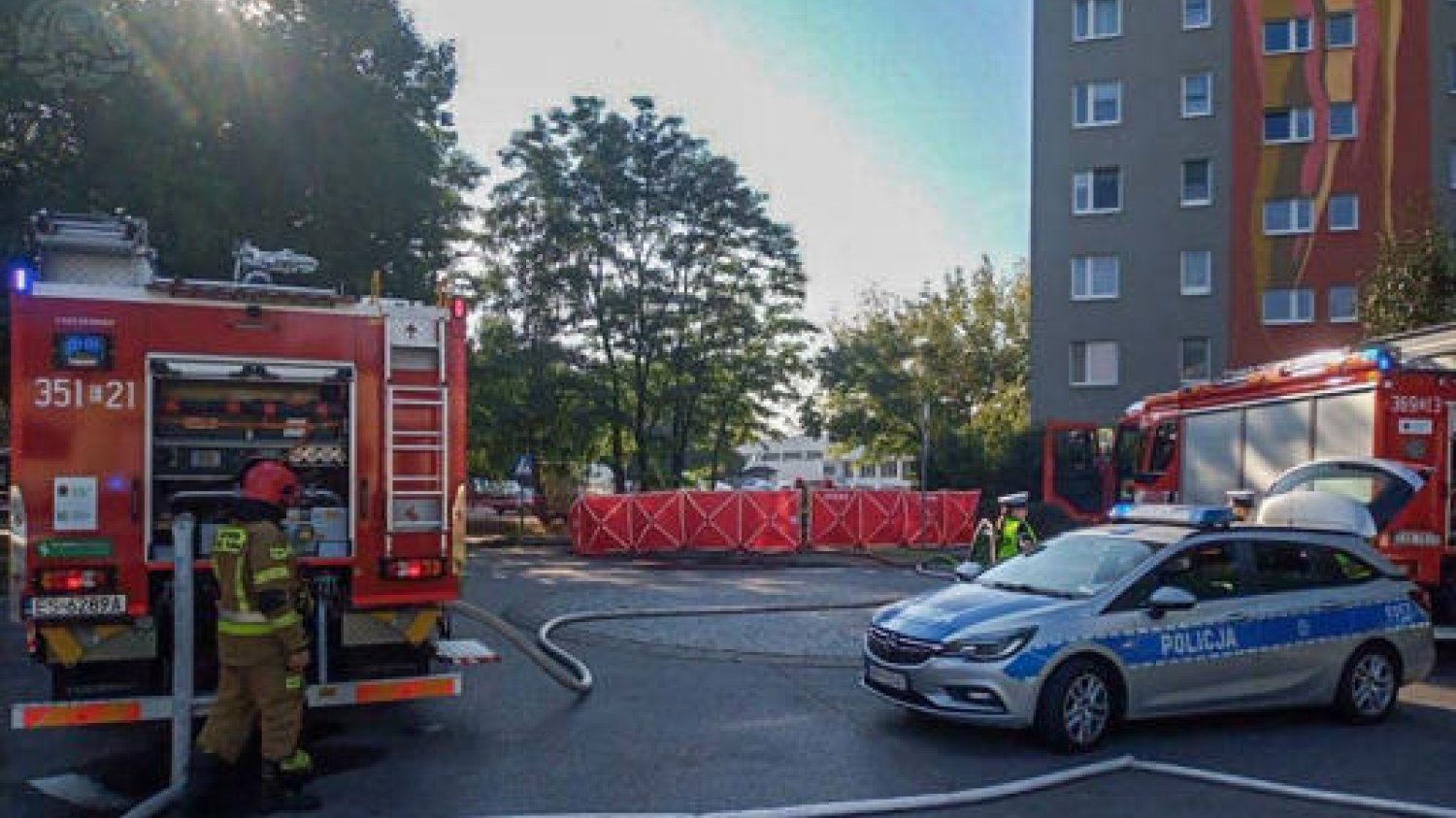 Skierniewice. 73-latek spłonął w aucie elektrycznym.