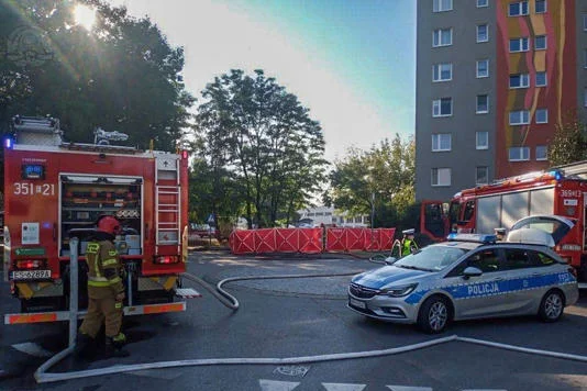 Skierniewice. 73-latek spłonął w aucie elektrycznym.