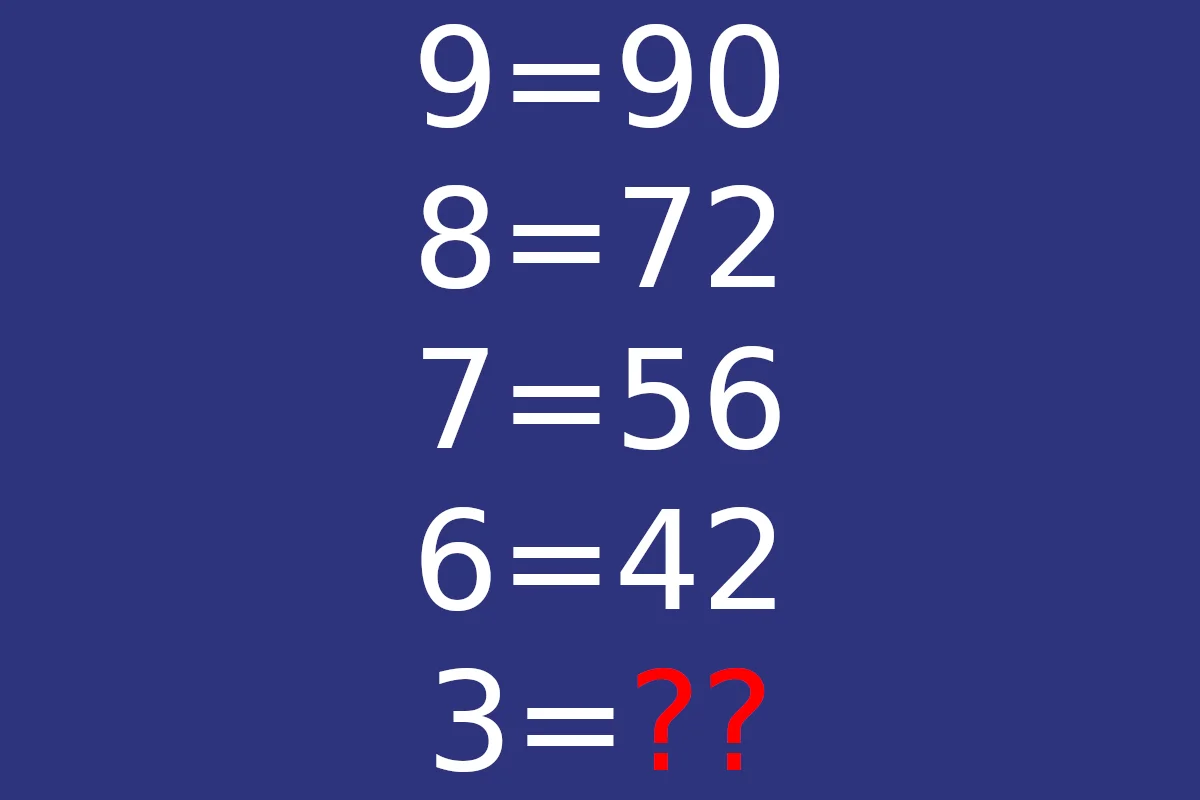 3=? zagadka test na iq matematyka odpowiedzi viral łamigłówka zadanie 3=? zagadka test na iq matematyka odpowiedzi viral łamigłówka zadanie