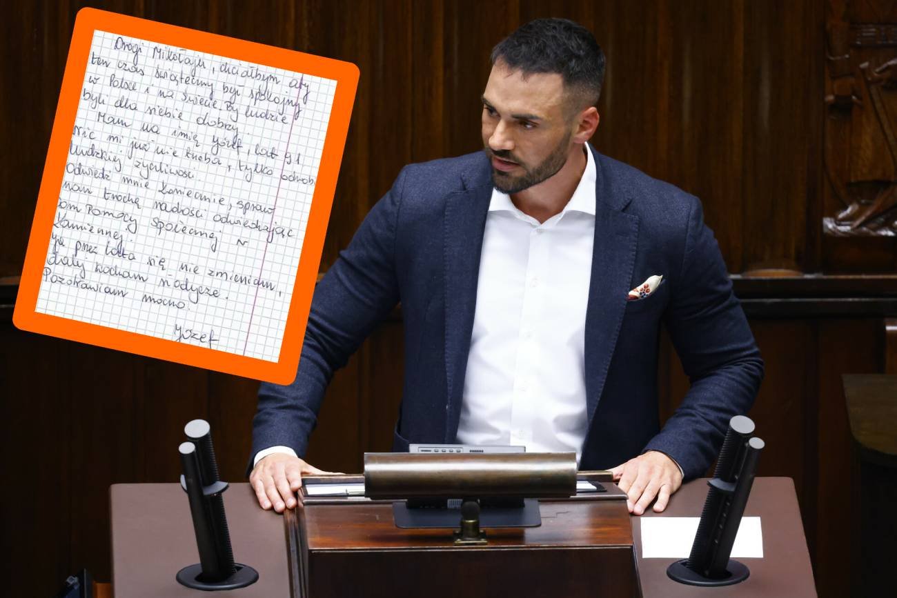 91-latek napisał do Mikołaja. Poseł Lewicy widzi problem