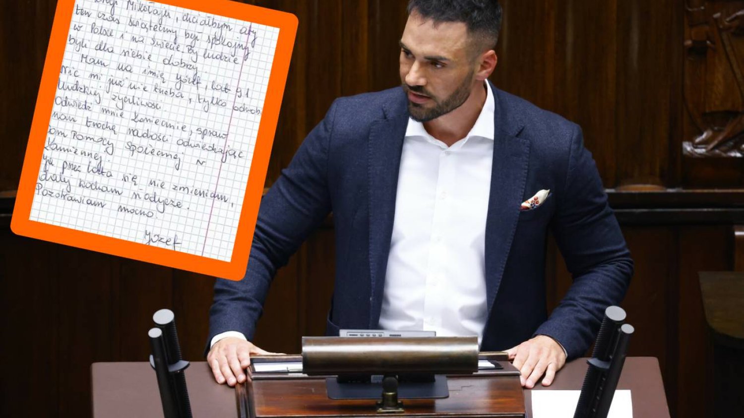 91-latek napisał do Mikołaja. Poseł Lewicy widzi problem