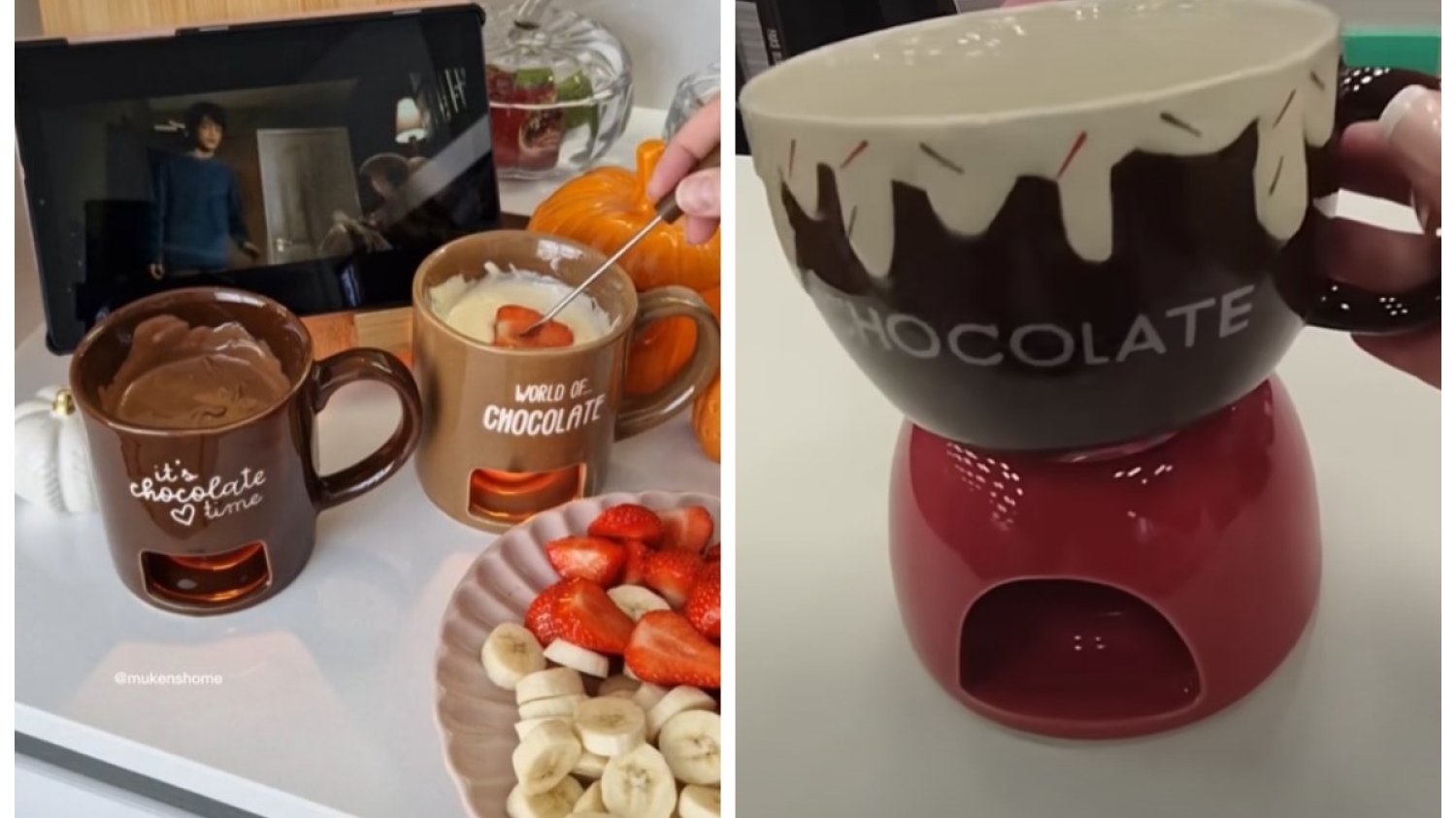 kubek czekoladowe fondue action pepco cena jak to działą po co podgrzewacz