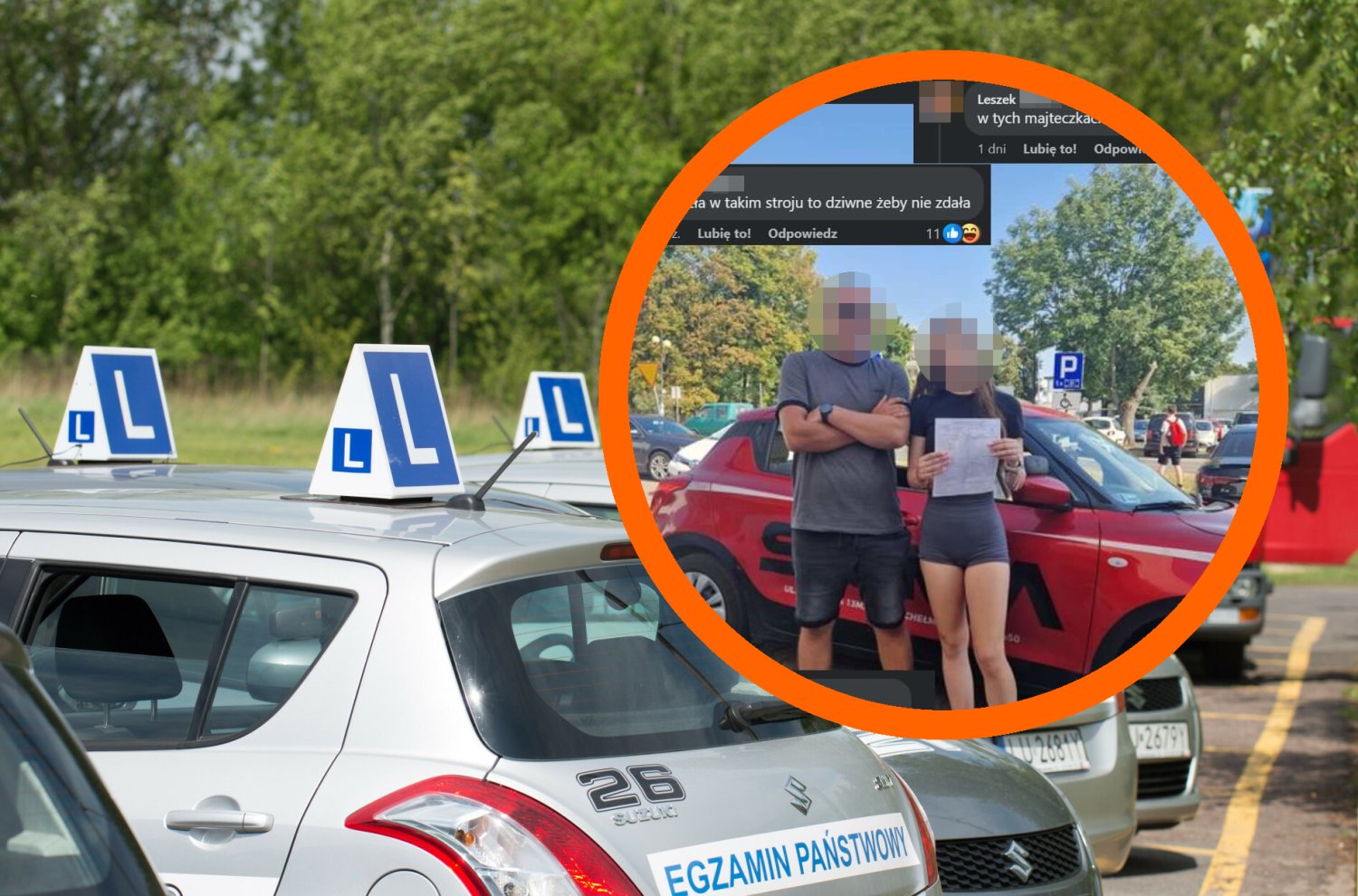 szkoła jazdy osk sigma zdjęcie kursantka obleśne komentarze