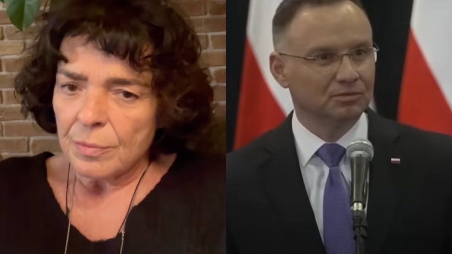Grochola drwi z przemówienia Dudy. Wspomniała o zielonym groszku
