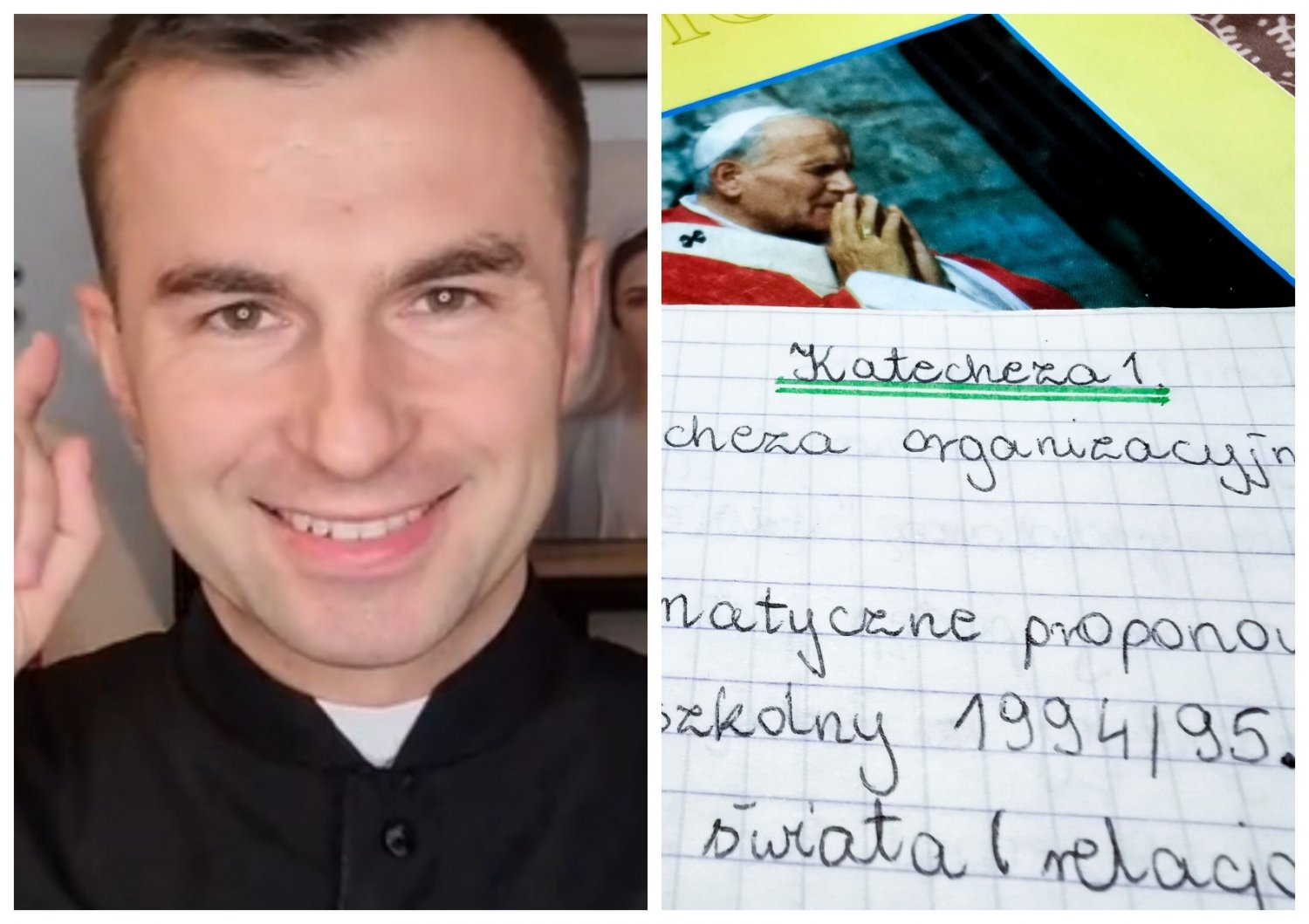 Ksiądz stanął po stronie religii w szkole i wywołał burzę. "W kościele"
