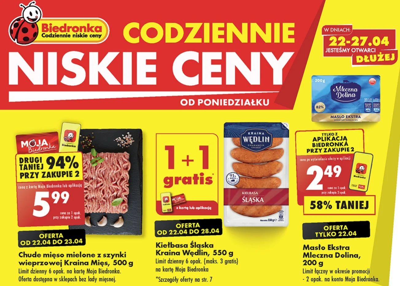 biedronka promocja masło extra mroczna dolina aplikacja moja biedronka tanie masło