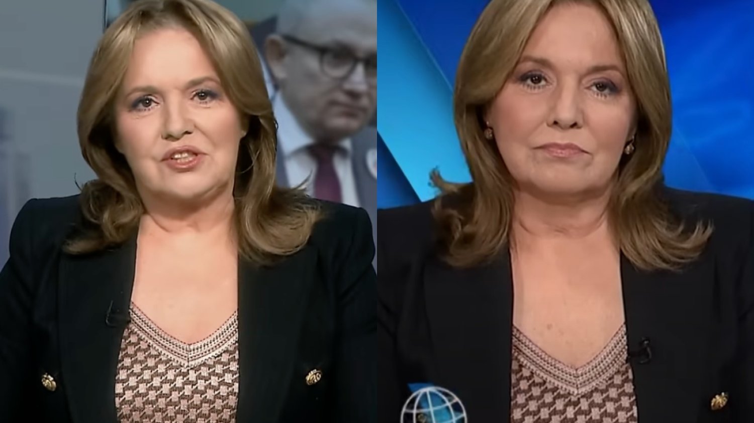 Danuta Holecka w TV Republika. Stacja nie ma funduszy na ich wizerunek / Screeny programu "Dzisiaj" z 03.01 i 16.01