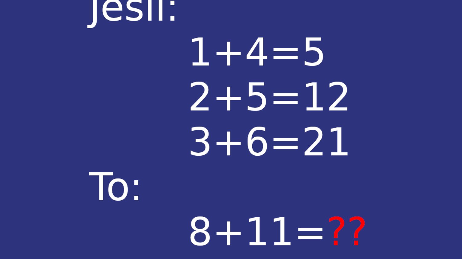 zagadka matematyka rozwiązanie