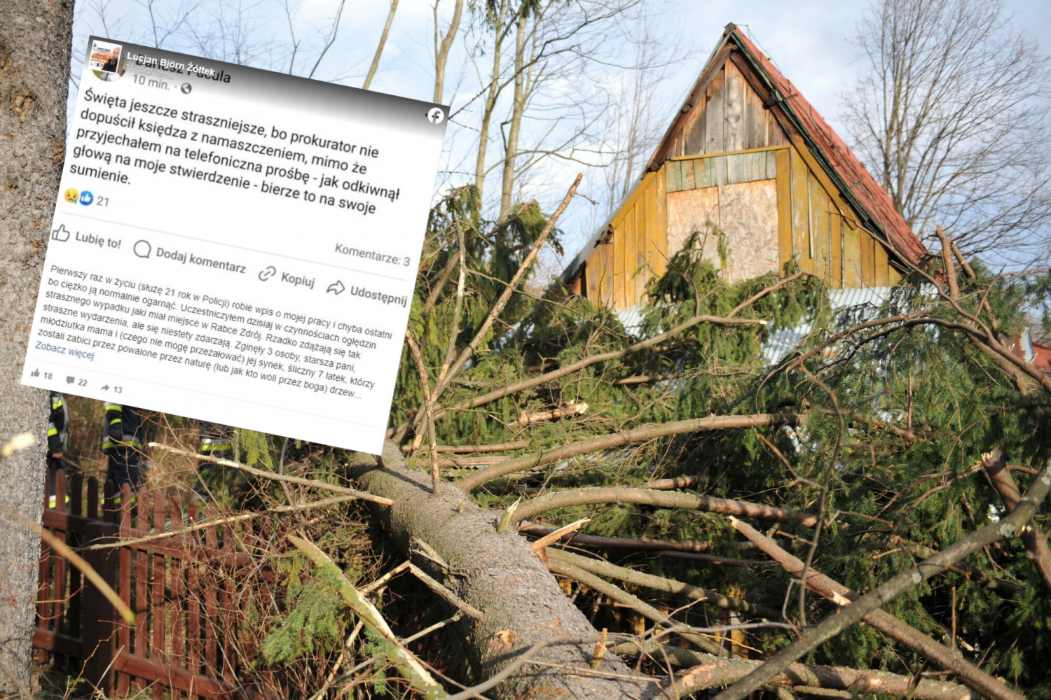 W Rabce-Zdrój zginął 6-latek. To nie do pomyślenia, co zrobił ksiądz.