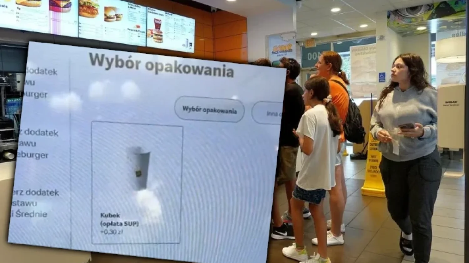 dodatkowa opłata kubek mcdonalds kfc dlaczego dyrektywa sup unia