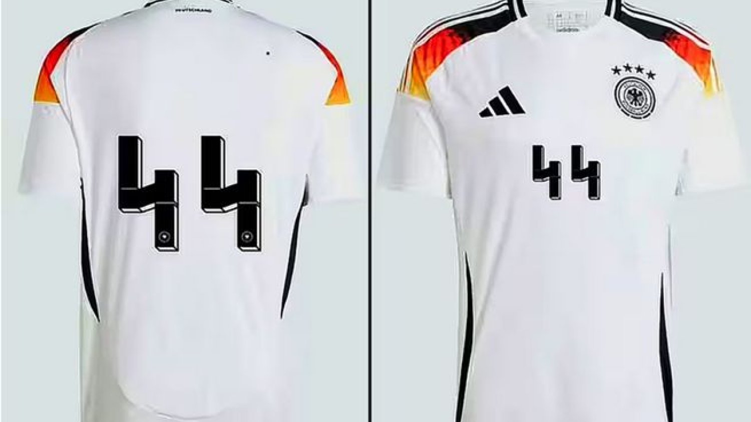 W Niemczech wybuchł skandal w związku z numerem 44 koszulki reprezentacji przygotowanej na Euro 2024.