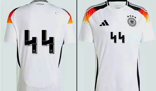 W Niemczech wybuchł skandal w związku z numerem 44 koszulki reprezentacji przygotowanej na Euro 2024.