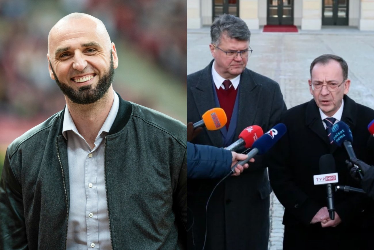 Gortat żartuje z Wąsika i Kamińskiego. Nawiązał do Szkła kontaktowego TVN24